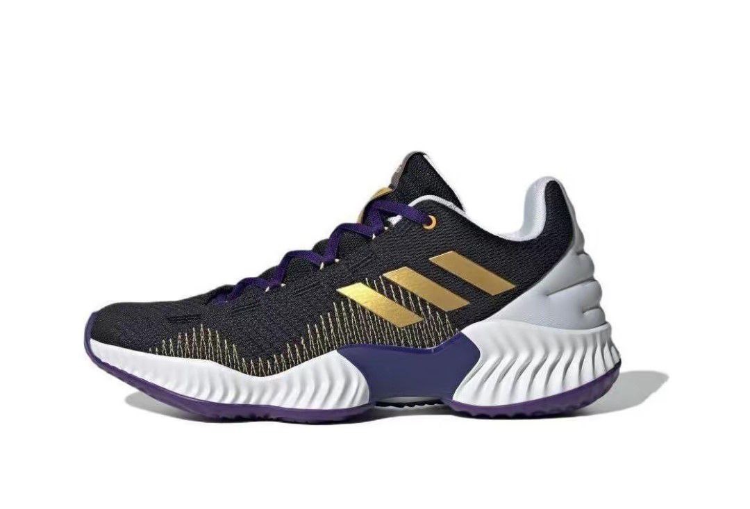 Adidas Pro Bounce 2018 Low Black White Gold — купить с доставкой Adidas Pro Bounce 2018 Low Black White Gold, купить с доставкой