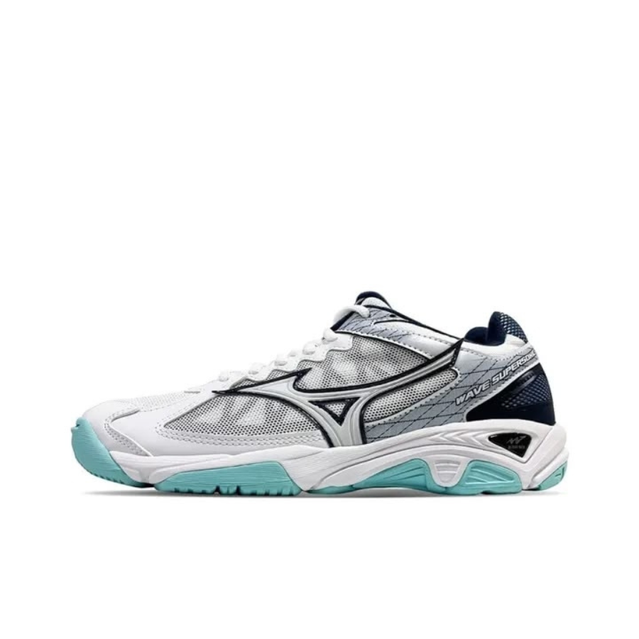 Mizuno Wave Supersonic White Grey Sky Blue (Предзаказ) — купить с доставкой Mizuno Wave Supersonic White Grey Sky Blue (Предзаказ), купить с доставкой